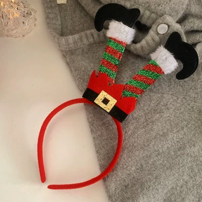 Papá Noel NAVIDAD HEADBOPPER Diademas Head Bopper Vestido Elegante Regalo NAVIDAD Foto 1 de 4