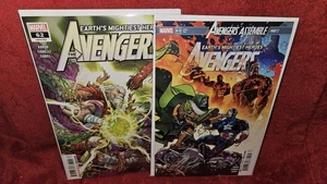 Avengers #62 & 63 2023 Marvel Comics kostenloser Versand eingetütet mit Karton NM - Bild 1 von 7