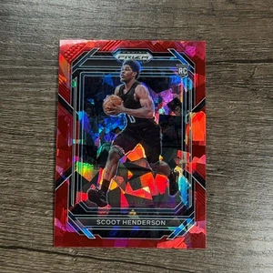 2023 Panini Prizm Draft Picks - Scoot Henderson #24 Red Ice Prizm (RC) - Picture 1 of 2