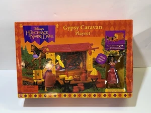 New Disney The Hunchback of Notre Dame Gypsy Caravan Mattel Toy Figure Play Set - Picture 1 of 2