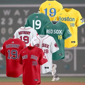 HOT! Stitched Anthony Roman #19 Boston Red S Name & Number Gift Fan Made - Picture 1 of 10