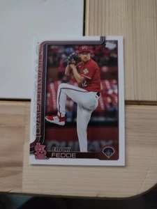 2025 Topps Series 1 #229 Erick Fedde St Louis Cardinals - Bild 1 von 1