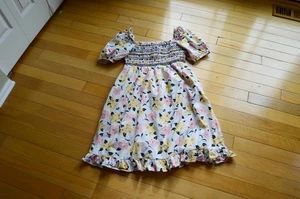 Kate Spade Lily Blooms Smocked Midi Dress Size XL - Picture 1 of 12