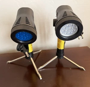 Table Top LED Photography Light Tripod Set of 2 Studio Resale Lighting Rotating - Picture 1 of 9