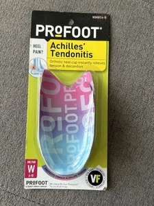 ProFoot Achilles Tendonitis Women 6-10 Orthotic Heel Cup One Pair New Vita Foam - Picture 1 of 14