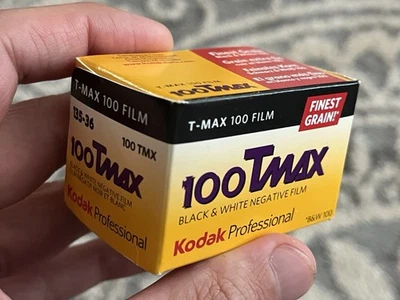 KODAK TMax 100 36 exp B&W Black & White Print Film - Image 1 of 2
