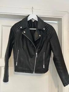 Principles Leather Look Jacket. Hardly Worn Lovely Condition - Picture 1 of 3