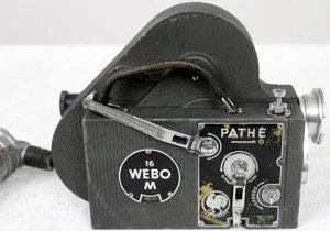 Pathé Webo M Cine analoge 16 mm Kamera + Angenieux Zoomobjektiv, Ersatzteile, PORTOFREI - Bild 1 von 17