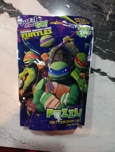 2012 Teenage Mutant Ninja Turtles 48 Piece Puzzle Sealed Free Shipping! T765 - Picture 1 of 4
