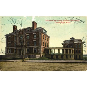 Postkarte Massachusetts Cambridge Harvard University Stillman Krankenstation um 1911 - Bild 1 von 4
