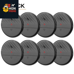 Wireless Door Window Vibration Sensor Alarm 125Db Glass Break Anti-Theft Sensor - Picture 1 of 18