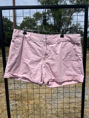 Женские розовые шорты-чино Tommy Hilfiger размер 12 - Изображение 1 из 4