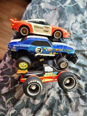  2 RadioShack Porsche 911 Giesse Camero Street Sprinter II 1 Tyco Speed Wrench  - Image 1 of 4