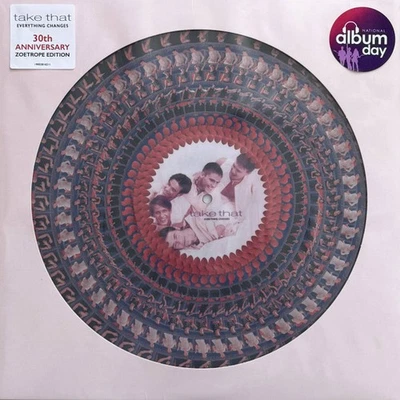 Take That Everything Changes-30th anniversary Zoetrope Pic Disc Vinyl Lp-Bran... - Image 1 of 2