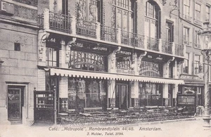 Café Métropole Rembrandtplein AMSTERDAM Billard Restaurant Mulder Niederlande - Bild 1 von 2