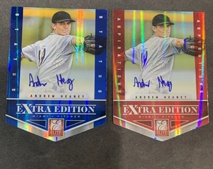 Andrew Heaney 2012 Elite Extra Edition - Status Die-Cut AU/50 & Aspirations AU - Bild 1 von 1