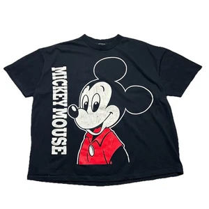 Vintage Disney Mickey Mouse Graphic T-Shirt 90s Made in USA Sz XXXXL - Picture 1 of 5