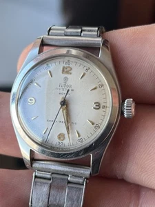 Tudor Oyster Royal 32mm Vintage Circa 1960's Silver Dial - Steel WAB Bracelet - Picture 1 of 7