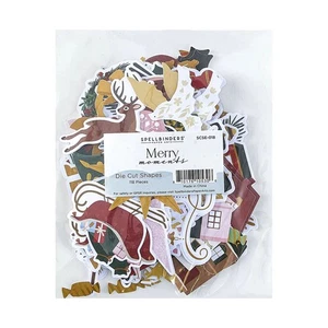 Spellbinders Merry Moments Die Cut Set - Die Cut Shapes - Picture 1 of 4