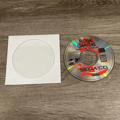 ETERNAL CHAMPIONS - Sega Genesis CD - Game Only - Image 1 of 2