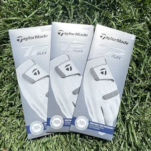 3 NEUE TaylorMade TP Flex Golfhandschuhe AAA Cabretta Leder Herren Medium CADET LH - Bild 1 von 10