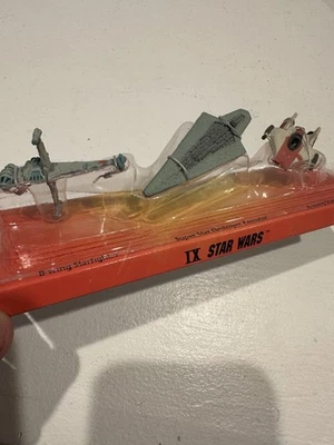 Star Wars Micro Machines IX 1997 B-Wing, A-Wing, Super Star Destroyer Open Box - Image 1 of 4
