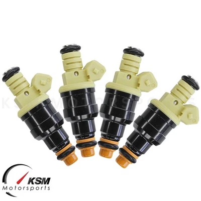 4 x Fuel Injectors 0280150749 for 1989-1990 Volvo 740 & 1991-1992 940 2.3L I4 - Image 1 of 4