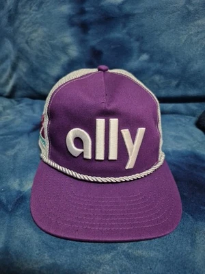 NASCAR Racing Alex Bowman SnapBack Hat Ally Logo New Era #48 Mesh Adjustable  - Image 1 of 4