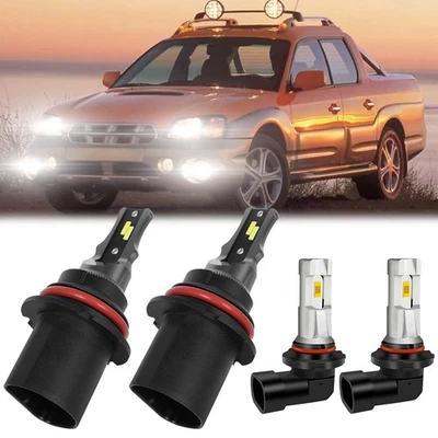 Комбинированные светодиодные противотуманные фары для Subaru Baja 2003-2005 2006 годов выпуска 4 шт - Изображение 1 из 4