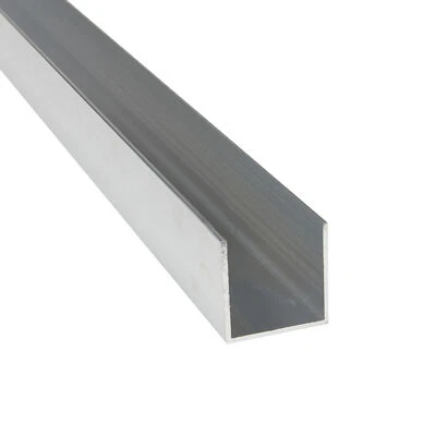 Aluprofil U-Profile U Winkel Aluminiumprofil Alu U Profil Aluminium AlMgSi0,5  - Bild 1 von 4