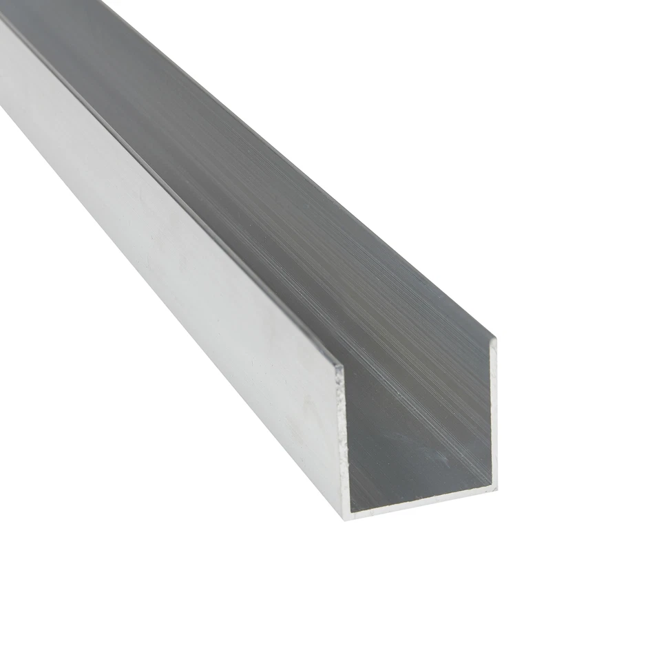 Aluprofil U-Profile U Winkel Aluminiumprofil Alu U Profil Aluminium AlMgSi0,5  - Bild 1 von 4