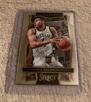 2016-17 Select Memphis Grizzlies Basketball Card #39 Wade Baldwin IV RC - Image 1 of 2