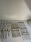 Vintage Reed & Barton Silverplate 44 Pieces Silver Blossom Pattern