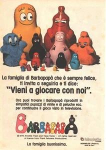 BARBAPAPA Fabianplastica Pubblicità 1976 Italian Magazine Advertising 18x13 - Foto 1 di 1