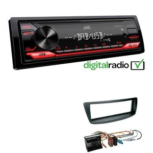 JVC KD-X182DB MP3 DAB+ USB 1-DIN Autoradio für Peugeot 107 2005-2014 - Bild 1 von 5