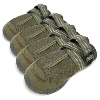 Zapatos para perros botas cálidas antideslizantes ropa para mascotas para caminar viajar pies protectores Foto 1 de 4