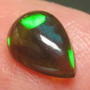 10.1 x 7.1 mm Natural Fire Opal Loose Iridescent Play of MultiColour Colours - Picture 1 of 6