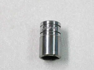 Snap On 5/8" 6 Point 1/2" Drive Shallow Chrome Socket TW201 - Picture 1 of 4