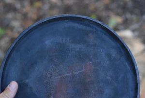 Vintage  Wagner Ware Cast Iron  Sydney Griddle SKILLET Frying Pan 0 Flat - Picture 1 of 17