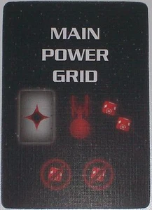 MAIN POWER GRID CARD Star Trek Attack Wing TEMPORAL COLD WAR OP Month 3 - Picture 1 of 2