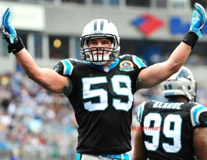 Luke Kuechly Carolina Panthers NFL Football Spieler 8 x 10 Hochglanz Foto - Bild 1 von 1