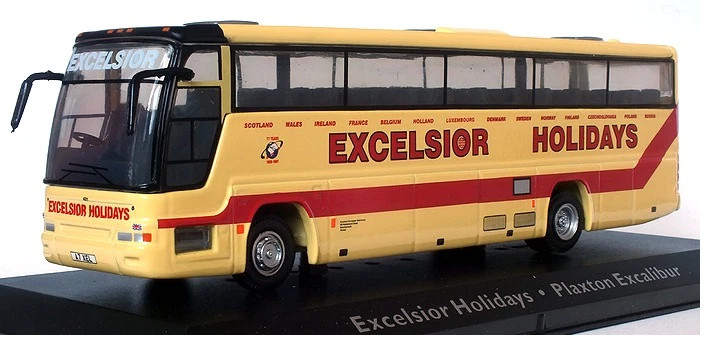 DIE CAST ATLAS   BUS Excelsior Holiday Plaxton Excalibur  1/72 [111] - Immagine 1 di 1