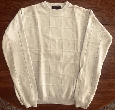 Cachemira Grayson and Dunn - Para hombre - Beige - Mediana Foto 1 de 4