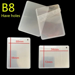 10x Toploaders z PVC Gra fotograficzna Przezroczysty twardy uchwyt na karty Dekoracja Kolekcja Zestaw do przechowywania - Zdjęcie 1 z 12