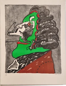 Simon Dittrich/ Siebdruck /60 Exemplare/handsigniert /1971/MISS MARPLE - Bild 1 von 3