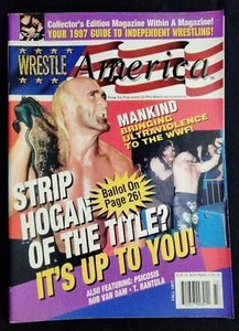 Revista WRESTLE AMERICA OTOÑO 1997 Hulk Hogan Mankind WCW WWF WWE TNA Lucha libre - Imagen 1 de 5