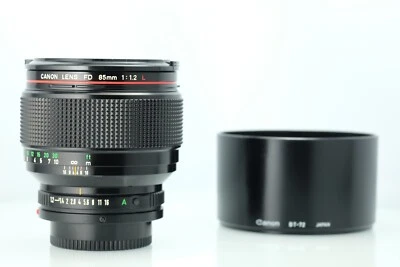 Canon FD 85mm f1,2 L in Very Good Condition With BT-72 Without Box - Bild 1 von 4