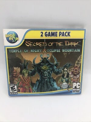 Secrets Of The Dark 2 Game Pack Temple Of Night - Eclipse Mountain (PC 2013) NEW - Image 1 of 4