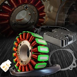 Estator de bobina magnética eMUSA OE + rectificador de voltaje + junta 96-00 GSXR 600/750 31401 - Imagen 1 de 12