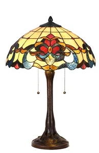 Tiffany Table Lamp -16 inch wide - Picture 1 of 1